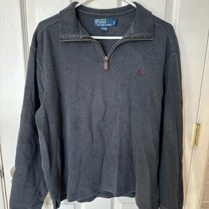 Polo by Ralph Lauren Gray Zip Up Sweater